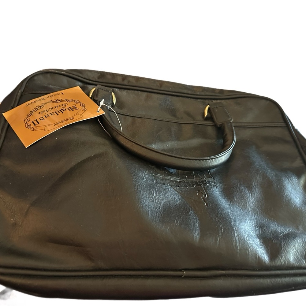 Elegant Black Leather like Bag